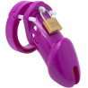 FUKR Cage de chasteté Silicone Bran 9 x 3cm Violette